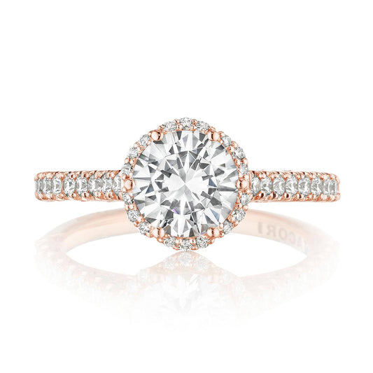 Round Bloom Engagement Ring