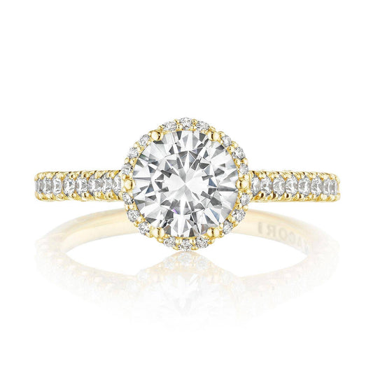 Round Bloom Engagement Ring