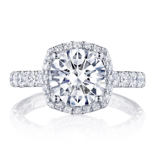 Round Bloom Engagement Ring