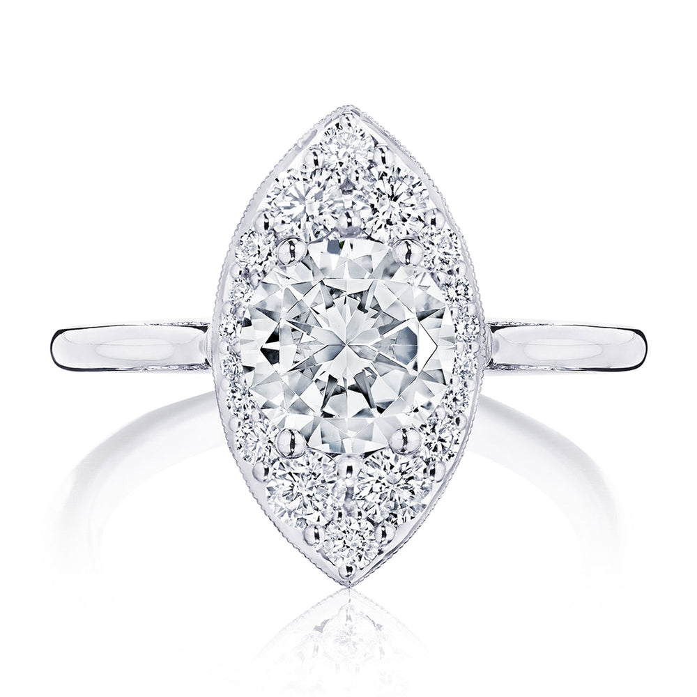Round Bloom Engagement Ring