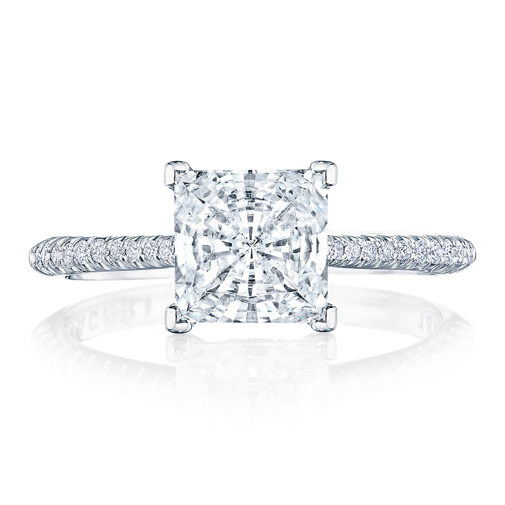 Princess Solitaire Engagement Ring