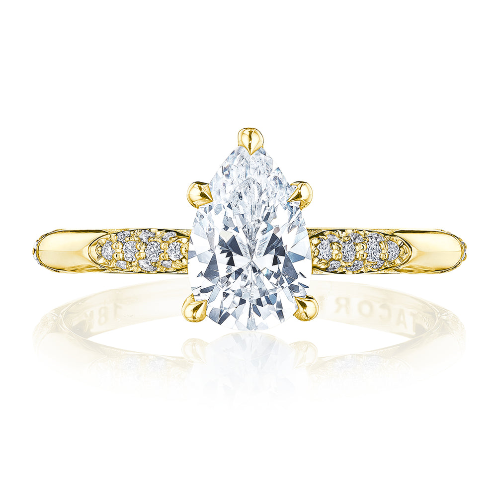 Pear Solitaire Engagement Ring