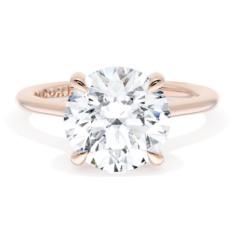 Round Solitaire Engagement Ring