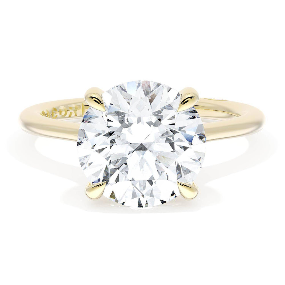 Round Solitaire Engagement Ring