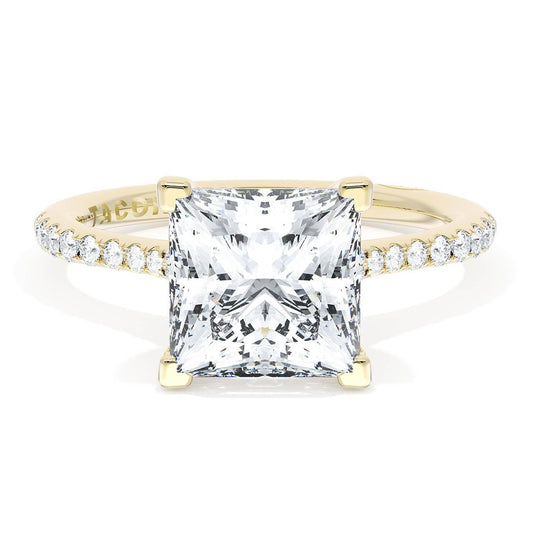 Princess Solitaire Engagement Ring