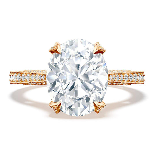 Oval Solitaire Engagement Ring