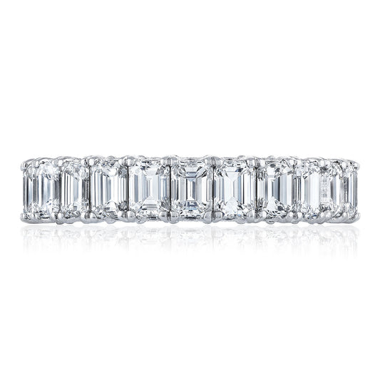 Emerald Cut Diamond Eternity Band