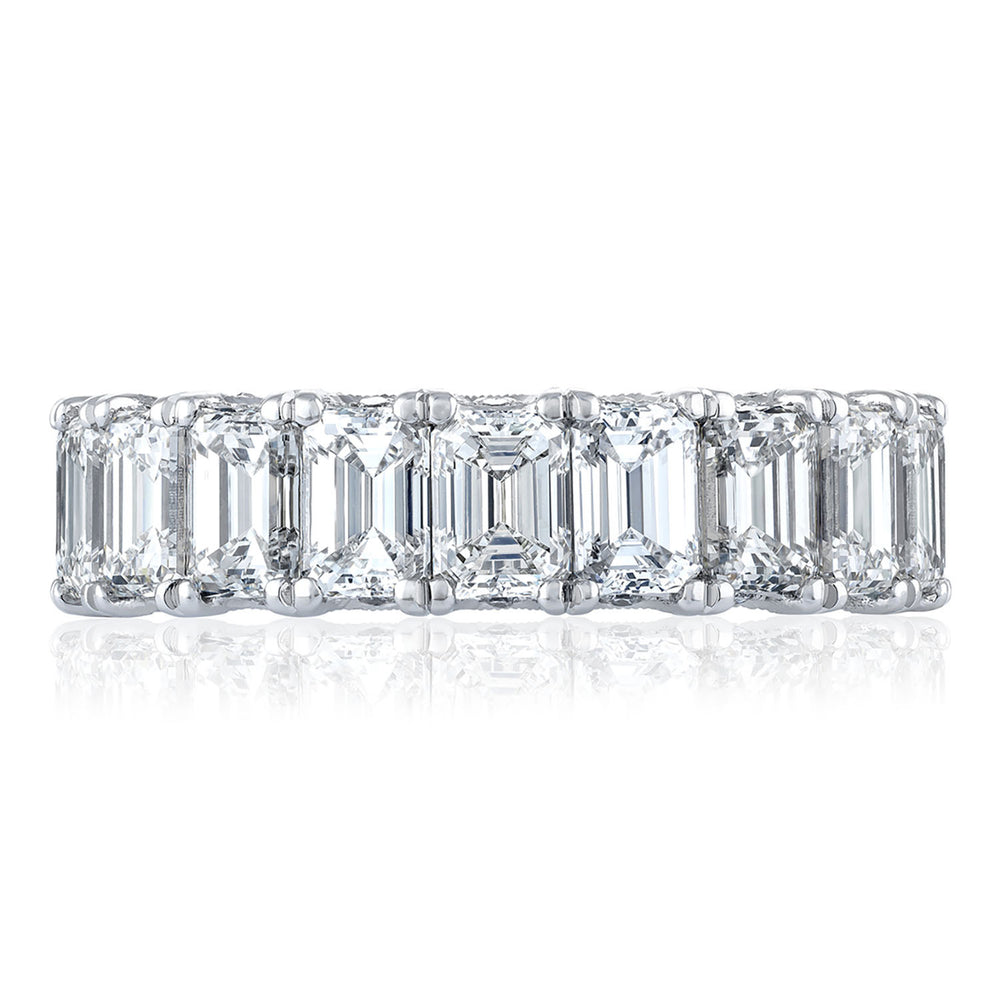 Emerald Cut Diamond Eternity Band