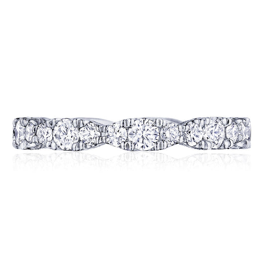 Marquise Shape Design Detail Wedding Band