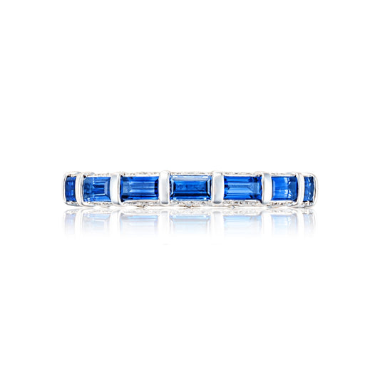 Baguette Sapphire Eternity Band
