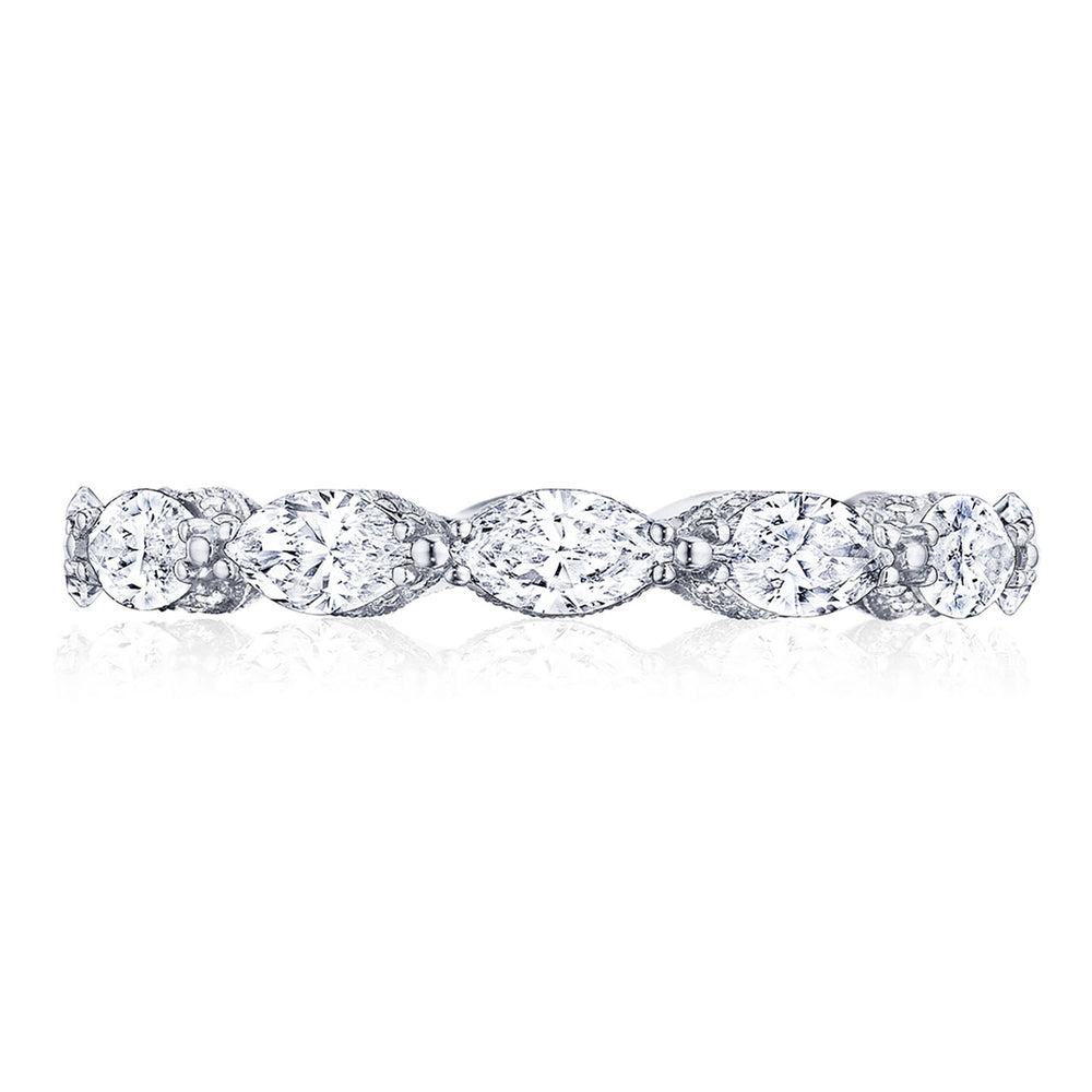 Marquise Cut Diamond Eternity Band