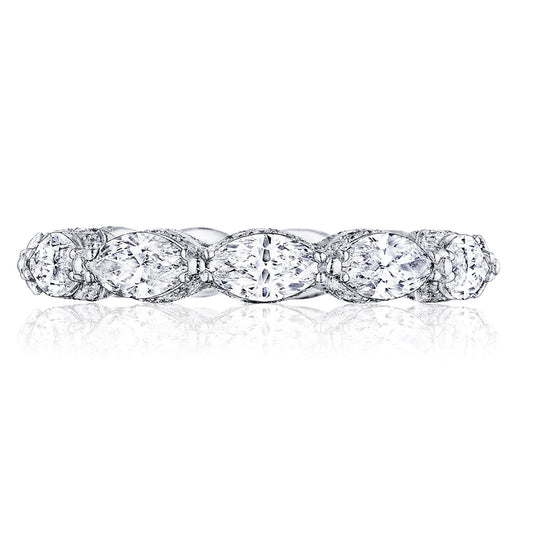 Marquise Cut Diamond Eternity Band