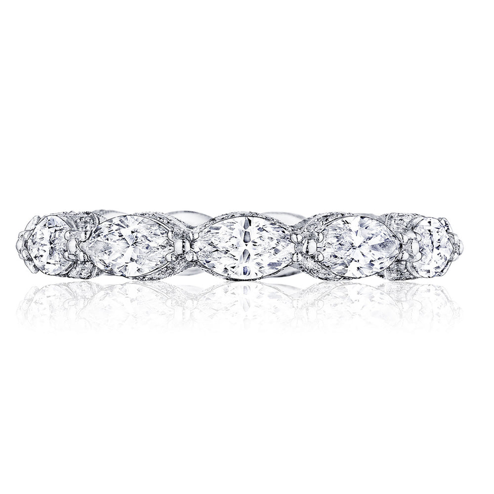 Marquise Cut Diamond Eternity Band