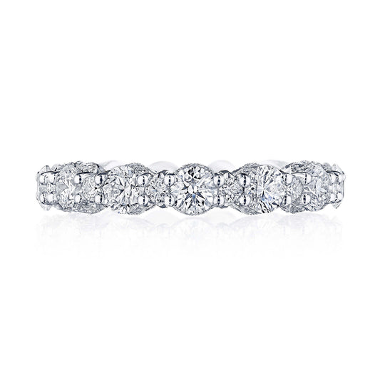 Round Multi-Size Diamond Eternity Band