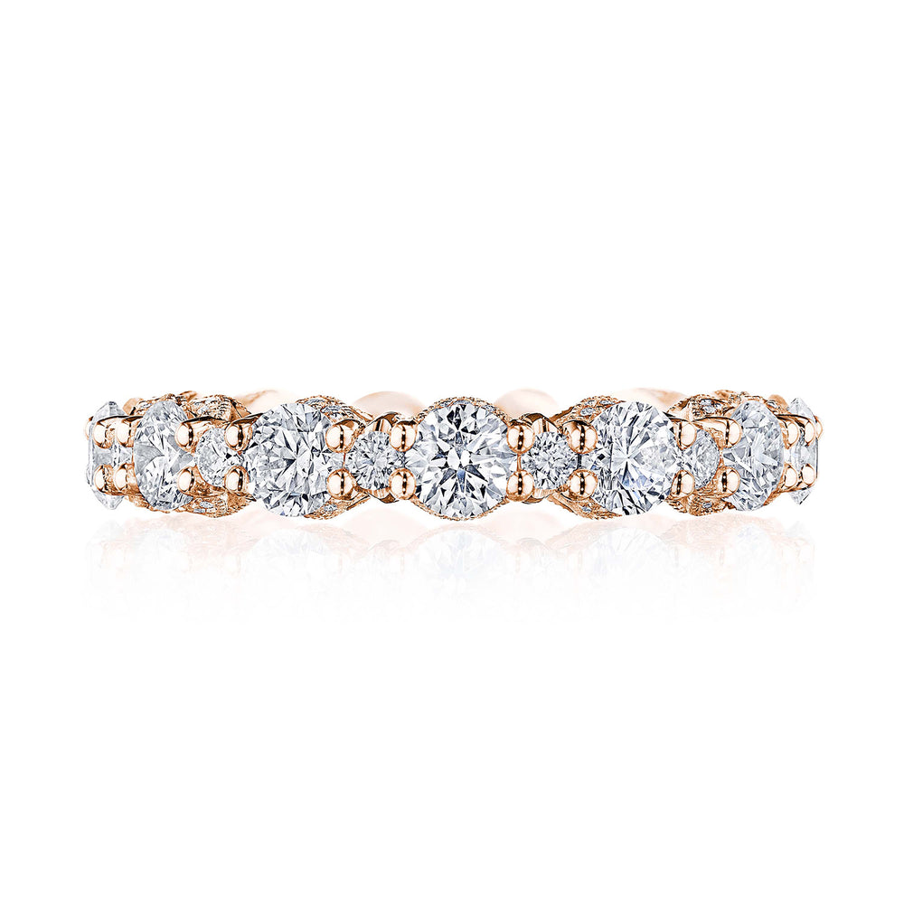 Round Multi-Size Diamond Eternity Band
