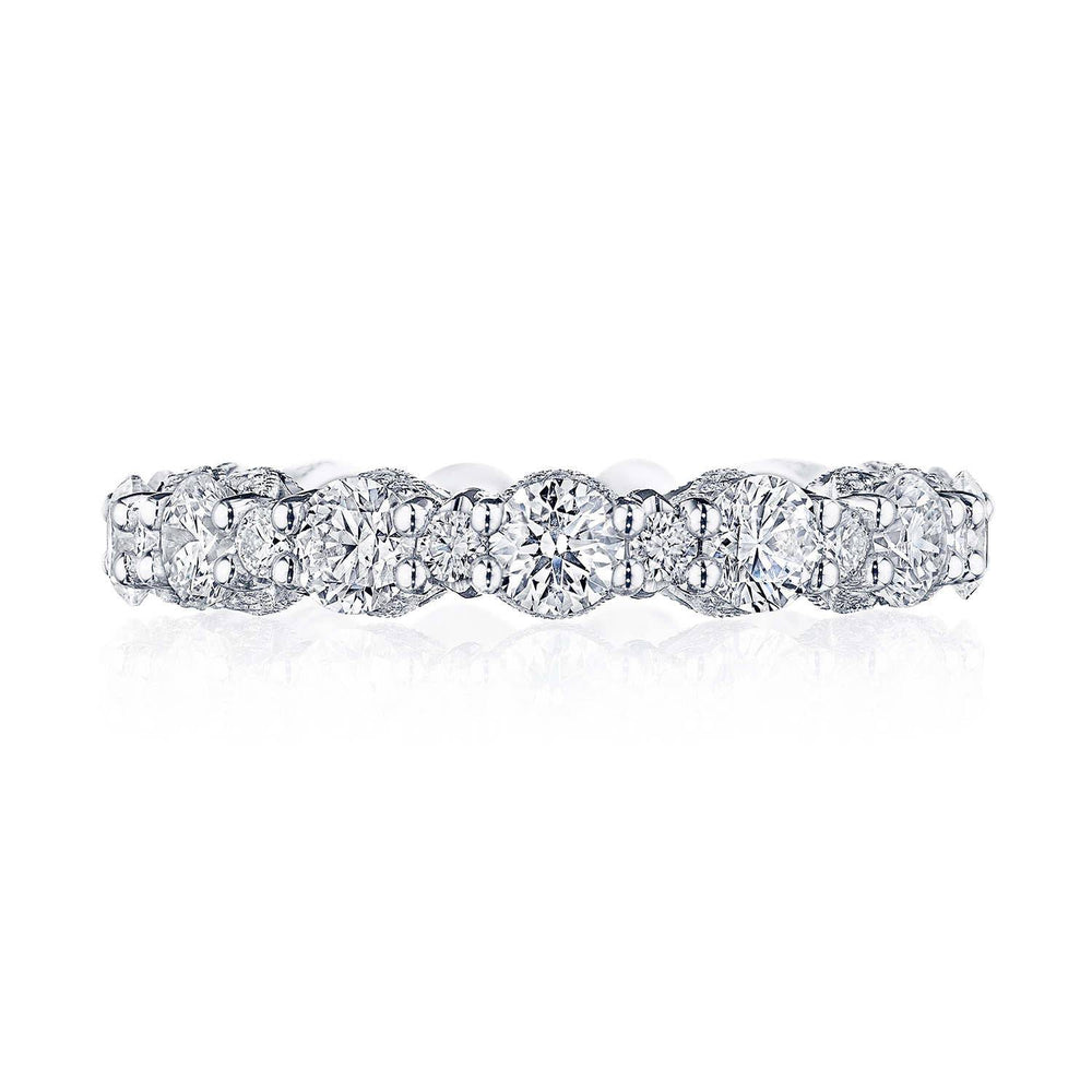 Round Multi-Size Diamond Eternity Band