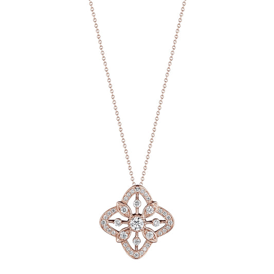 LARGE FIORE DIAMOND PENDANT