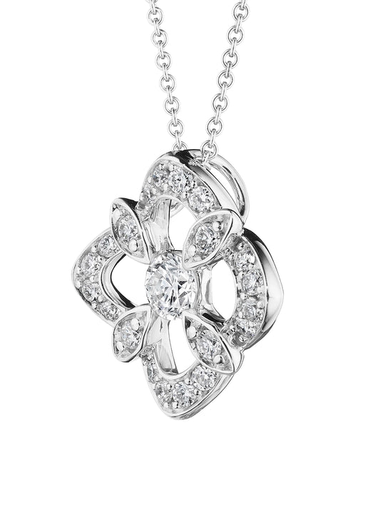 MEDIUM FIORE DIAMOND PENDANT