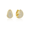 PIAZZA DIAMOND PAVE HUGGIE