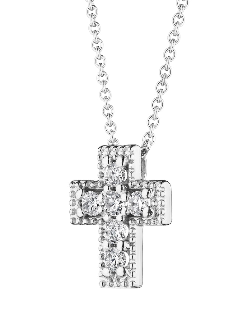 SMALL DIAMOND BOX CROSS