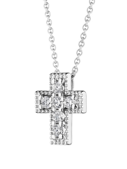 SMALL DIAMOND BOX CROSS