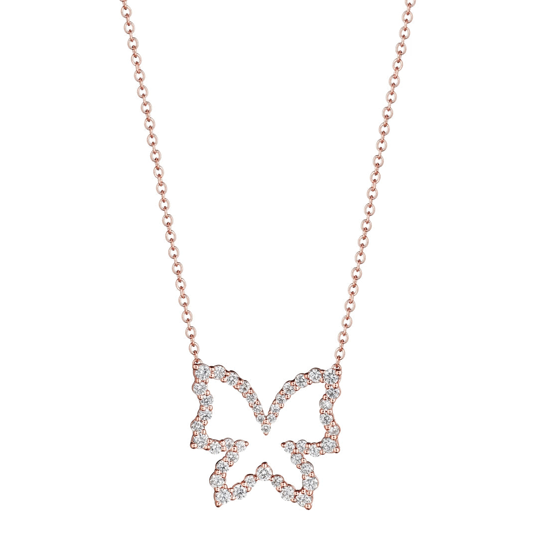 DIAMOND BUTTERFLY PENDANT