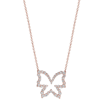 DIAMOND BUTTERFLY PENDANT