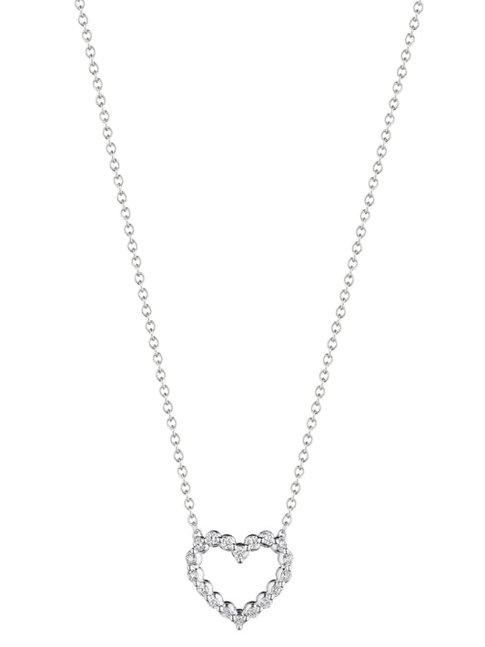 MEDIUM DIAMOND HEART PENDANT