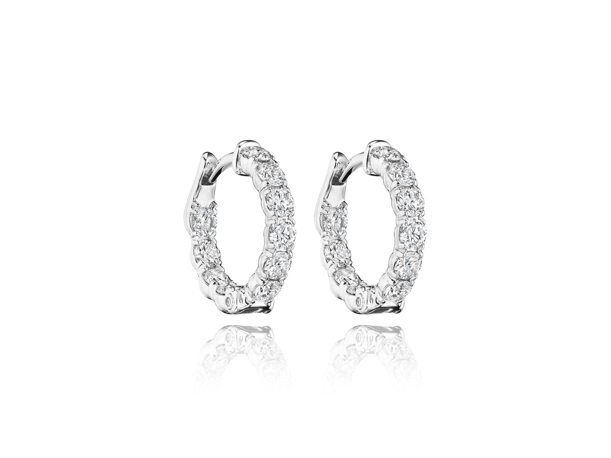 18MM AUDACITY DIAMOND HOOP