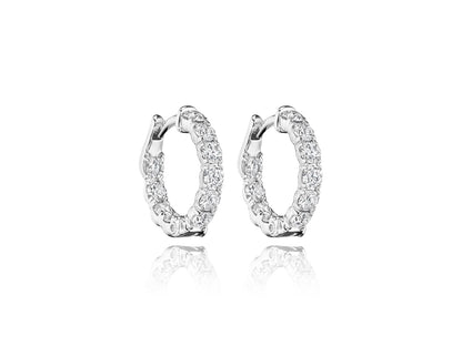 18MM AUDACITY DIAMOND HOOP