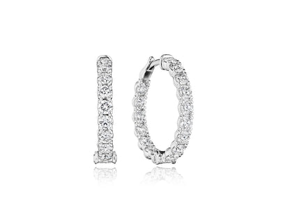 25MM AUDACITY DIAMOND HOOP