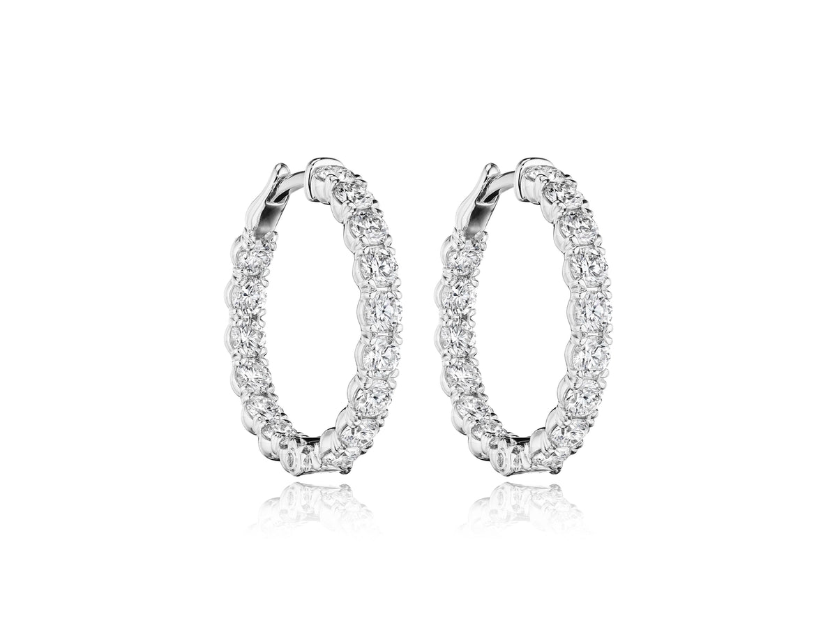25MM AUDACITY DIAMOND HOOP