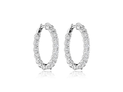 25MM AUDACITY DIAMOND HOOP