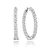 30MM AUDACITY DIAMOND HOOP