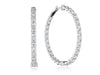 40MM AUDACITY DIAMOND HOOP