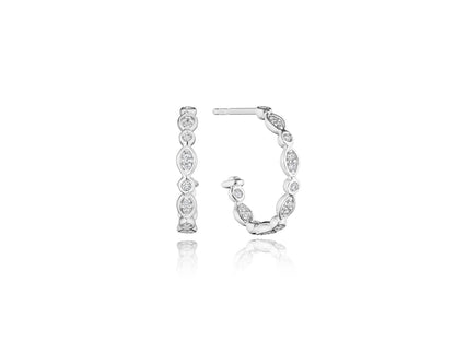 18MM NOBILITY DIAMOND HOOP