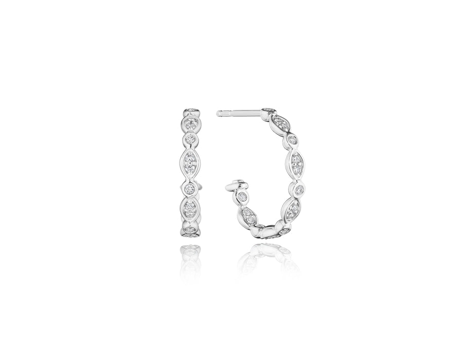 18MM NOBILITY DIAMOND HOOP