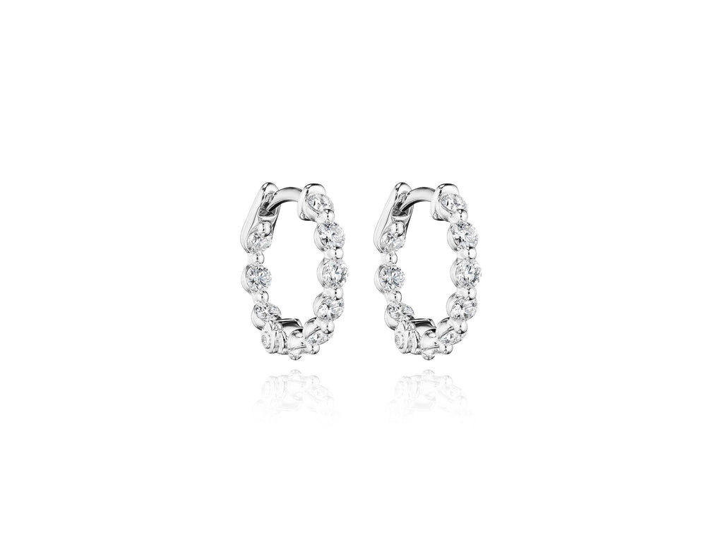 16MM MAJESTY DIAMOND HOOP