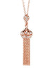 SMALL TASSEL SHINY PEARL PENDANT