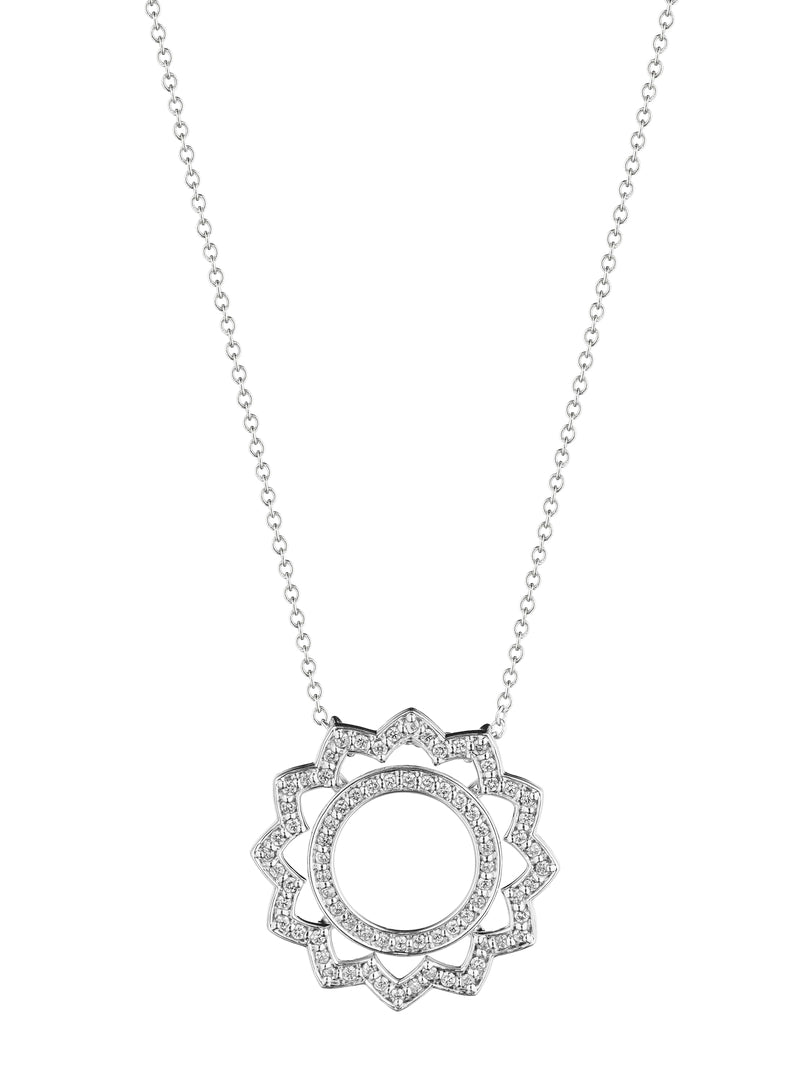 BELLE DIAMOND CIRCLE PENDANT