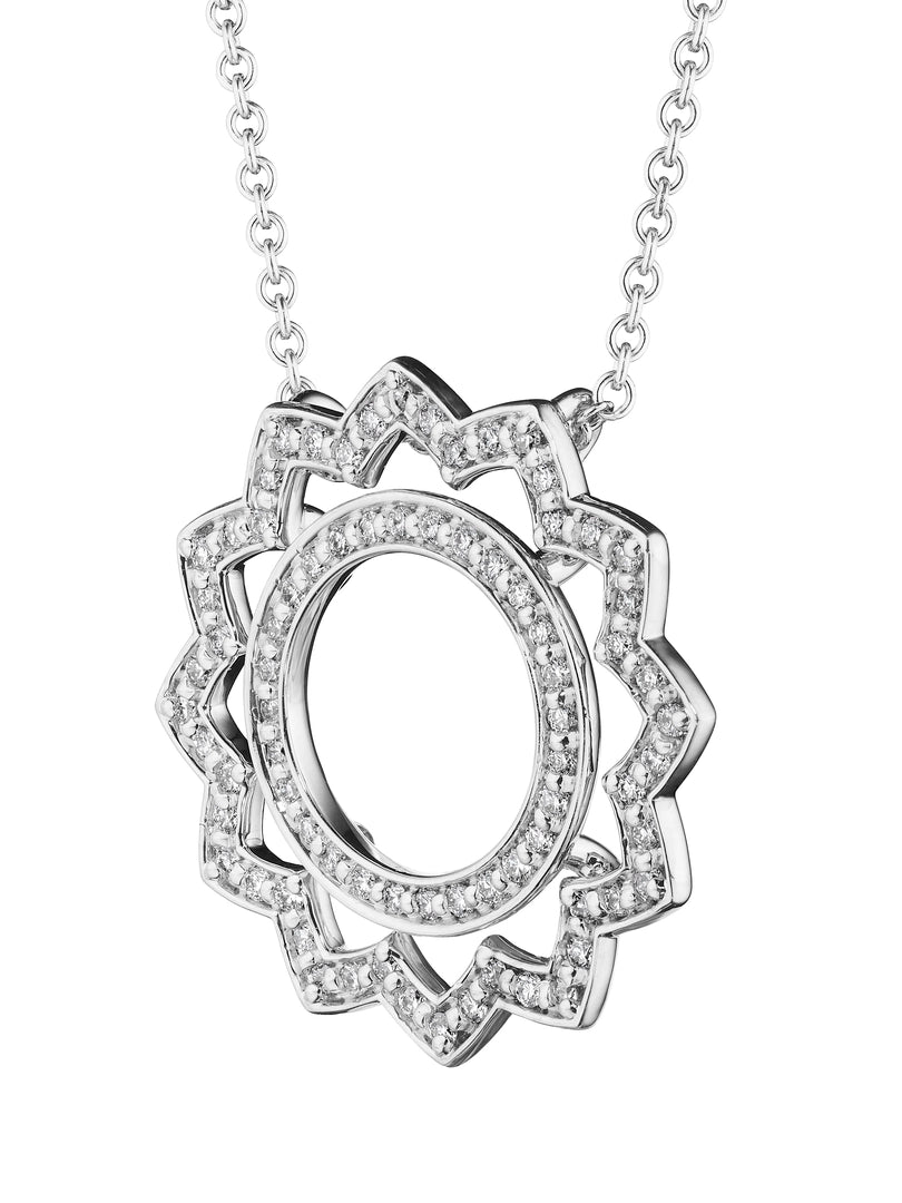 BELLE DIAMOND CIRCLE PENDANT