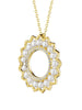 BELLE BEADED PEARL & DIAMOND PENDANT