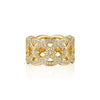 BELLE RING WITH DIAMONDS