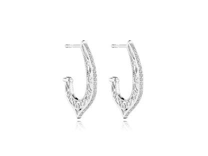 MORGAN SMALL FILIGREE HOOP