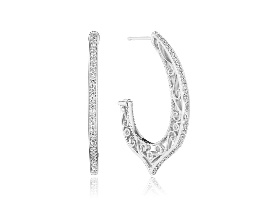 MORGAN LARGE FILIGREE HOOP