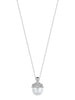 FLORET DIAMOND & PEARL CAP PENDANT