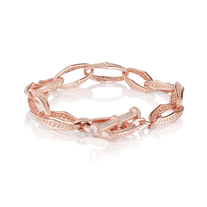 ROSECLIFFE BEADED BRACELET WITH DIAMOND TOGGLE