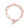 ROSECLIFFE BEADED BRACELET WITH DIAMOND TOGGLE