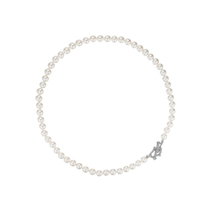 ROSECLIFFE AKOYA PEARL 18" NECKLACE