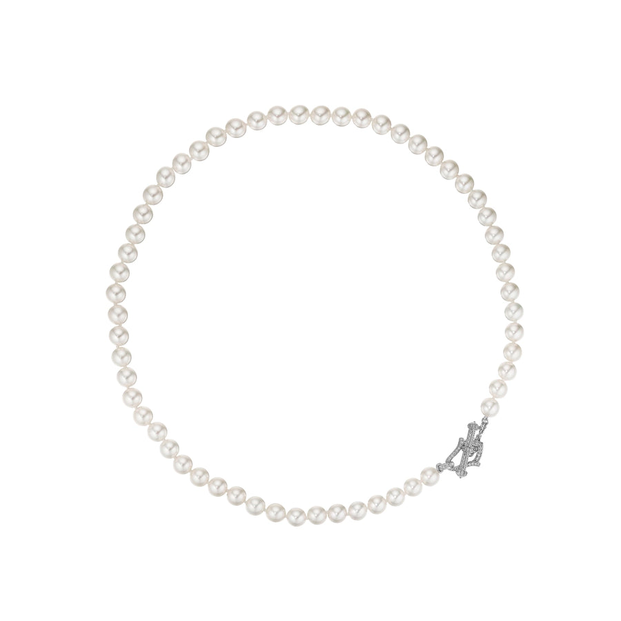 ROSECLIFFE AKOYA PEARL 18" NECKLACE